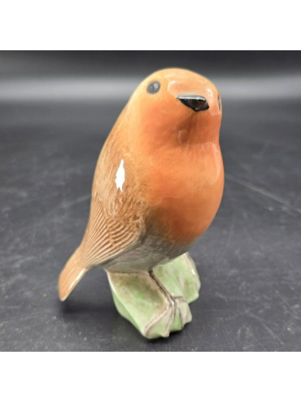 Vintage Hand-Painted English Robin Figurine Branksome China England VK5035